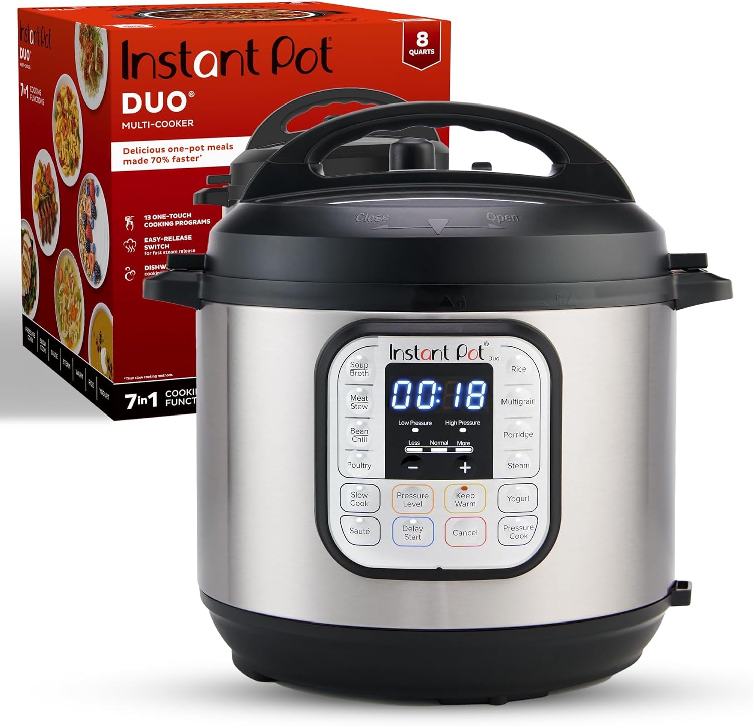 Instant Pot Duo 7-in-1 Electric Pressure Cooker