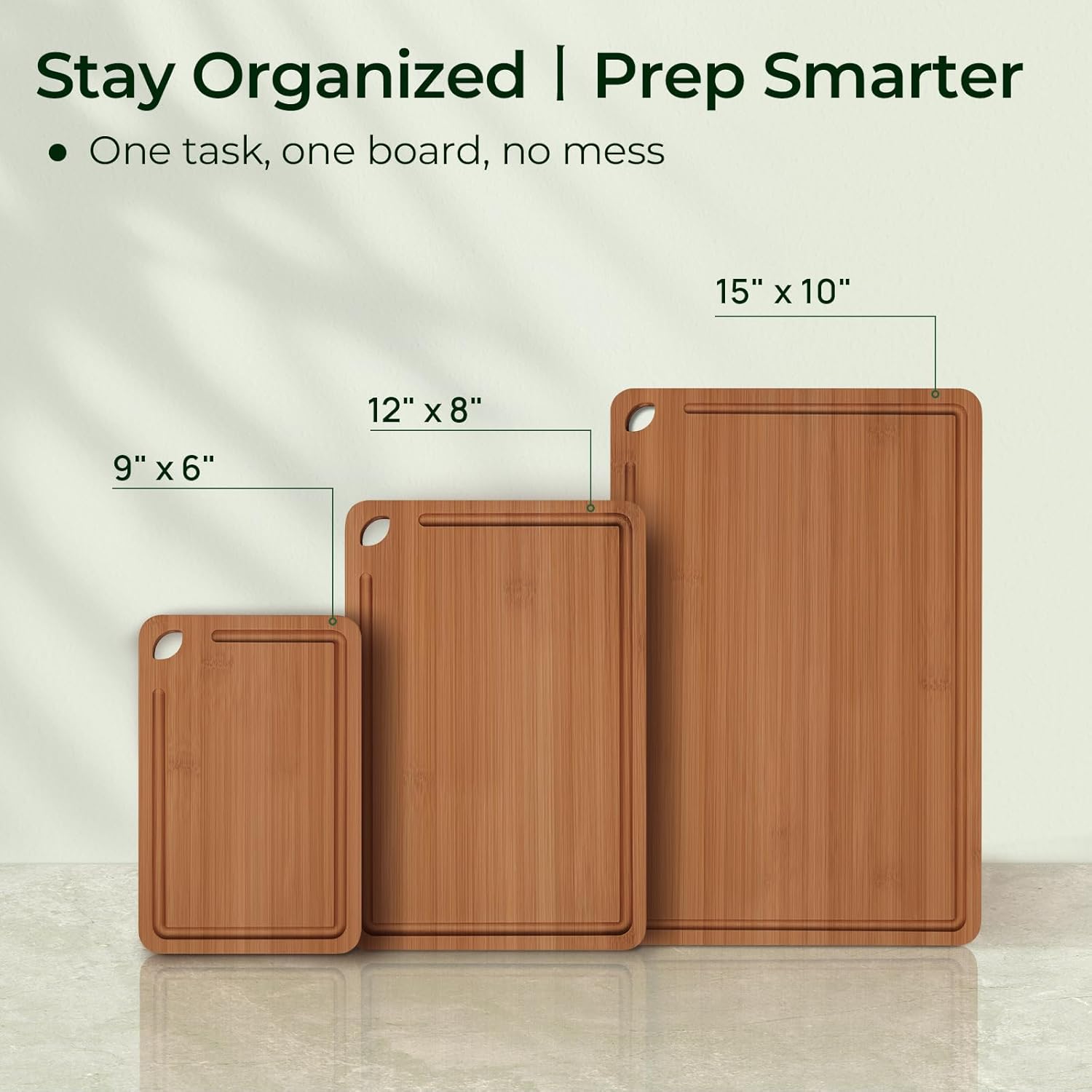 Bamboo Cutting Board – Durable Wood