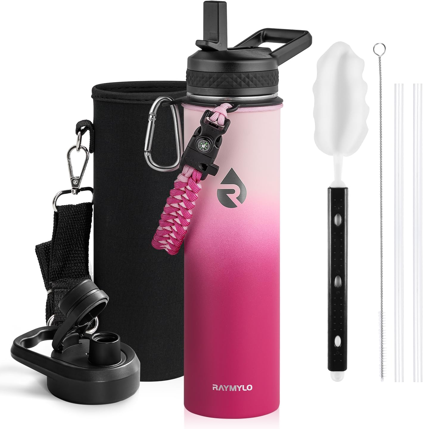 64oz Insulated Water Bottle Stainless Steel
