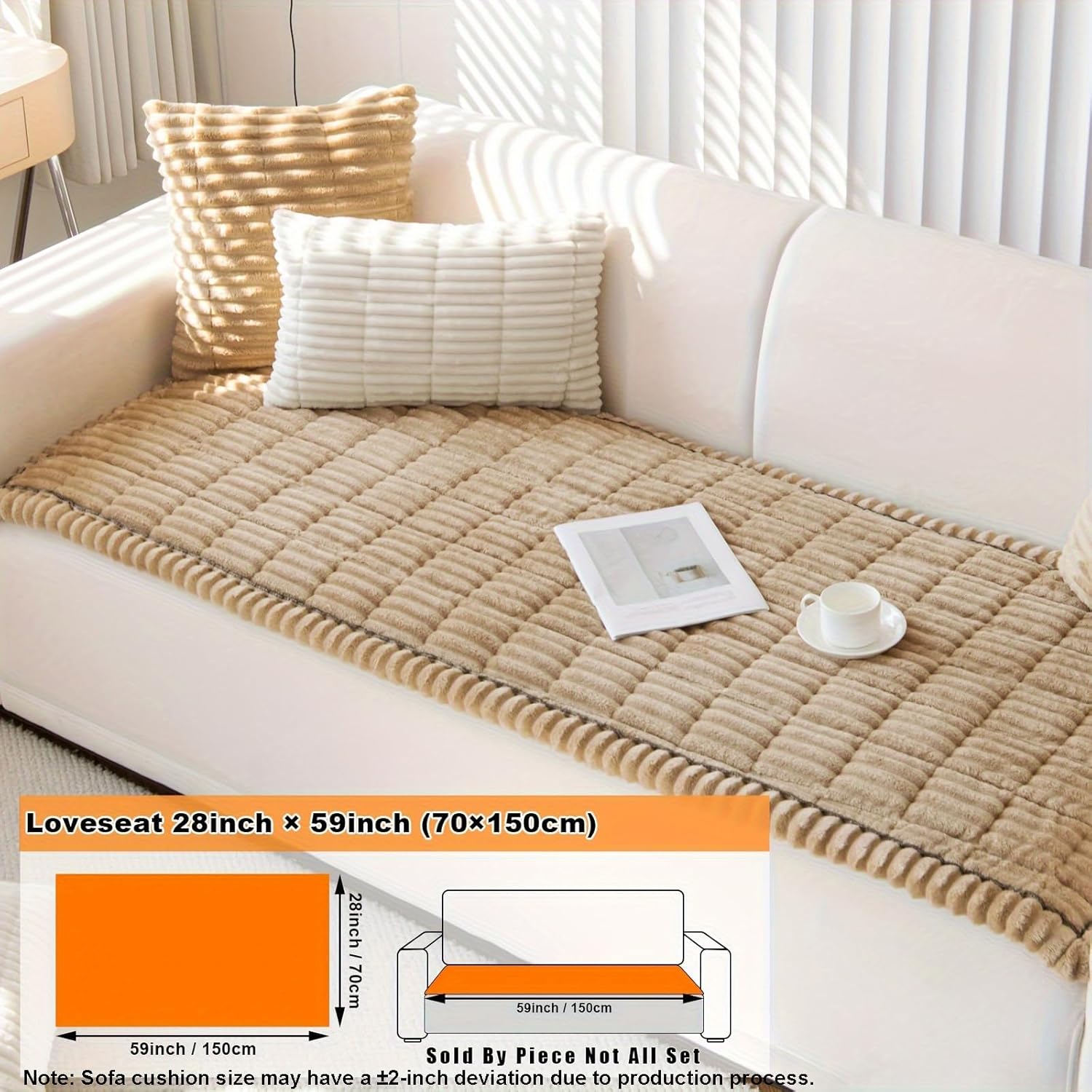 ZQFFB Pet Couch Cover Dogs Washable and Sofas