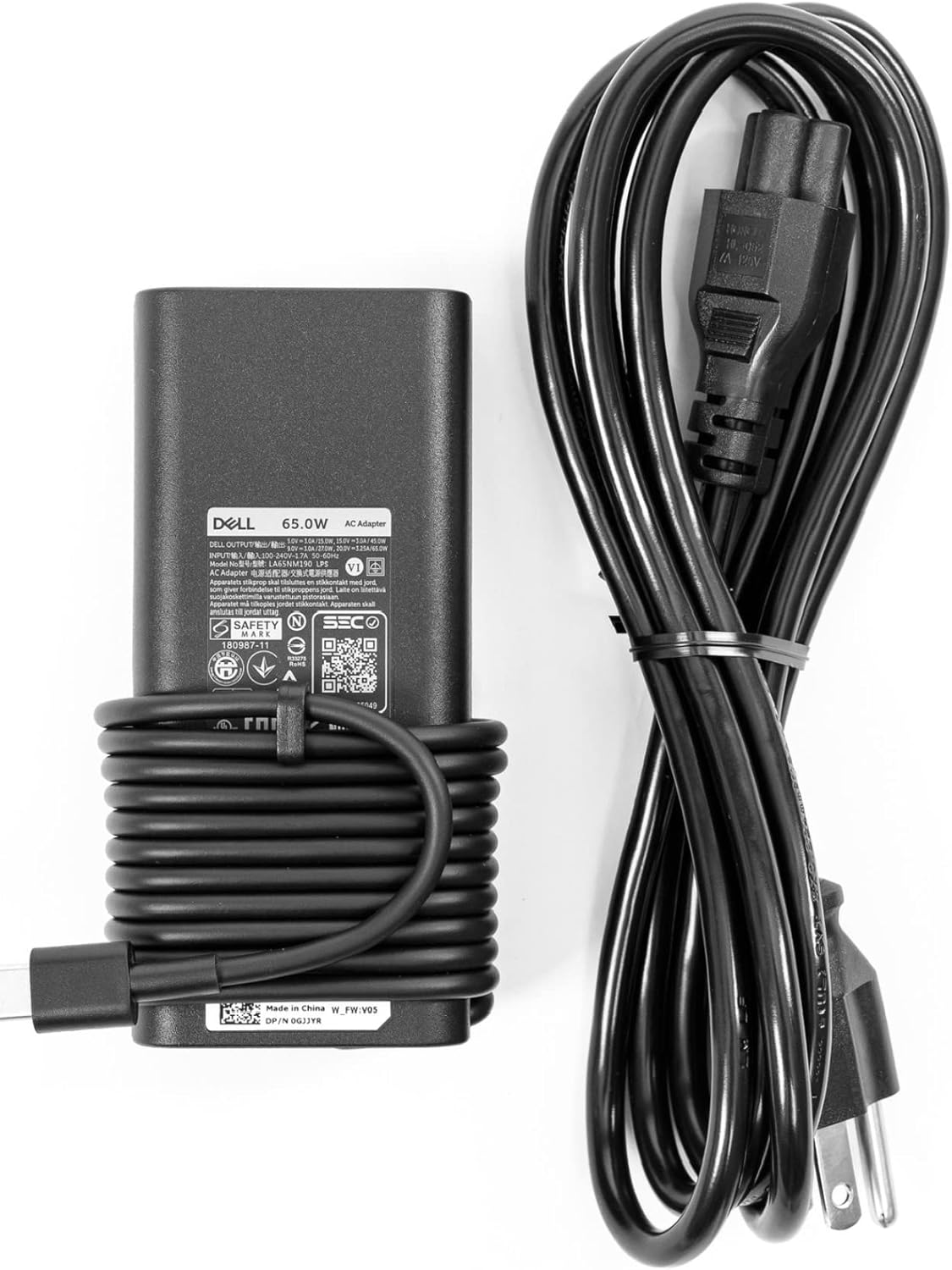 Dell 65W USB-C Laptop Charger for XPS and Latitude