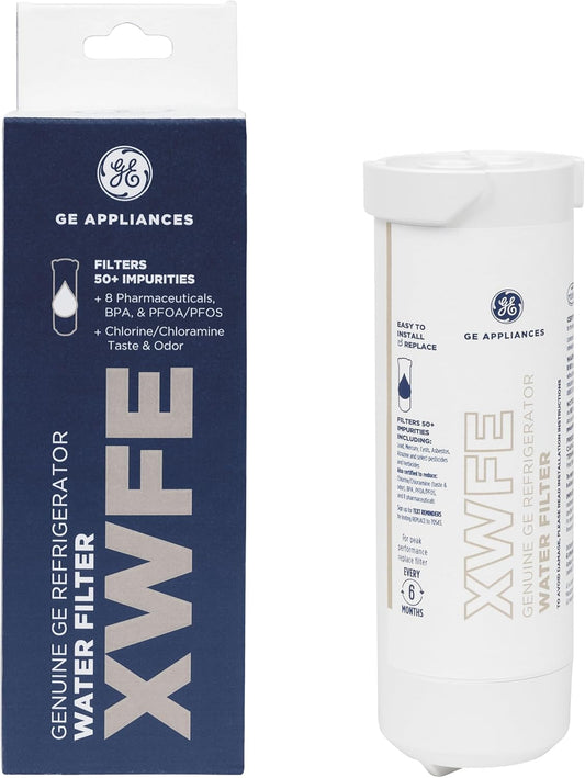 GE XWFE Refrigerator Water Filter Genuine Replacement