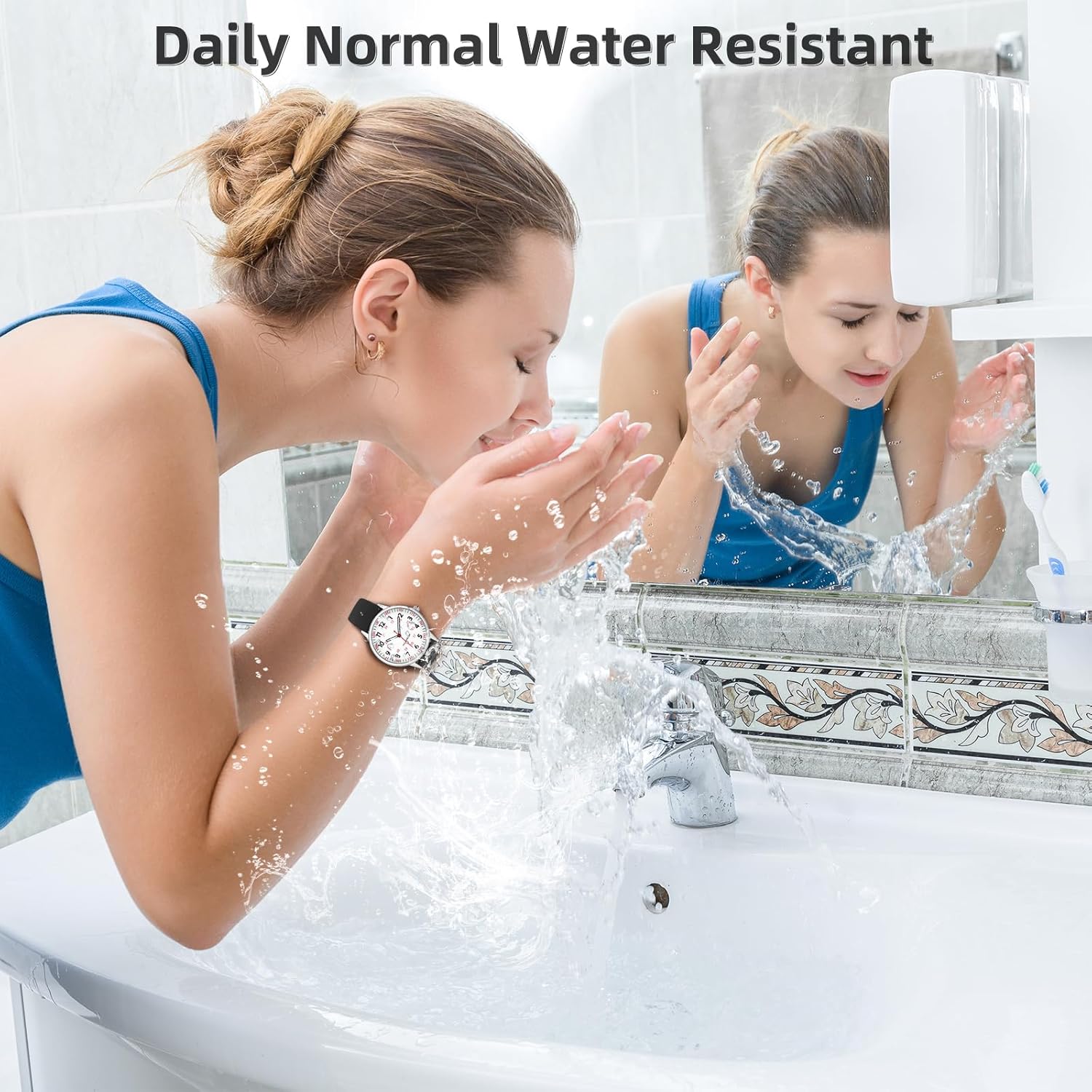 Nurse Watch for Women Waterproof Watch