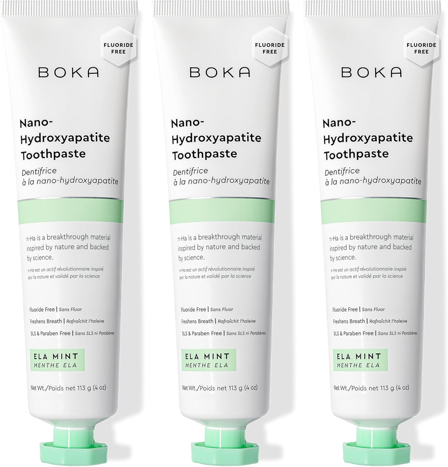 Boka Fluoride-Free Nano Hydroxyapatite Toothpaste