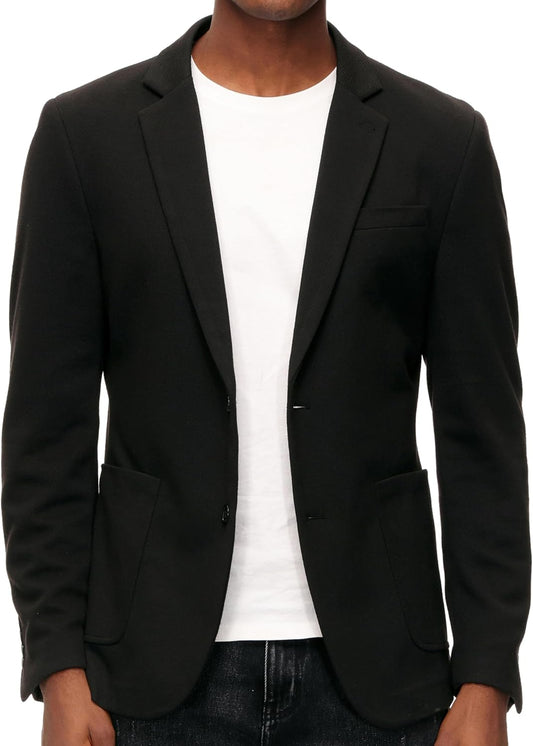 JONES Men's Casual Knit Blazer Suit Jackets