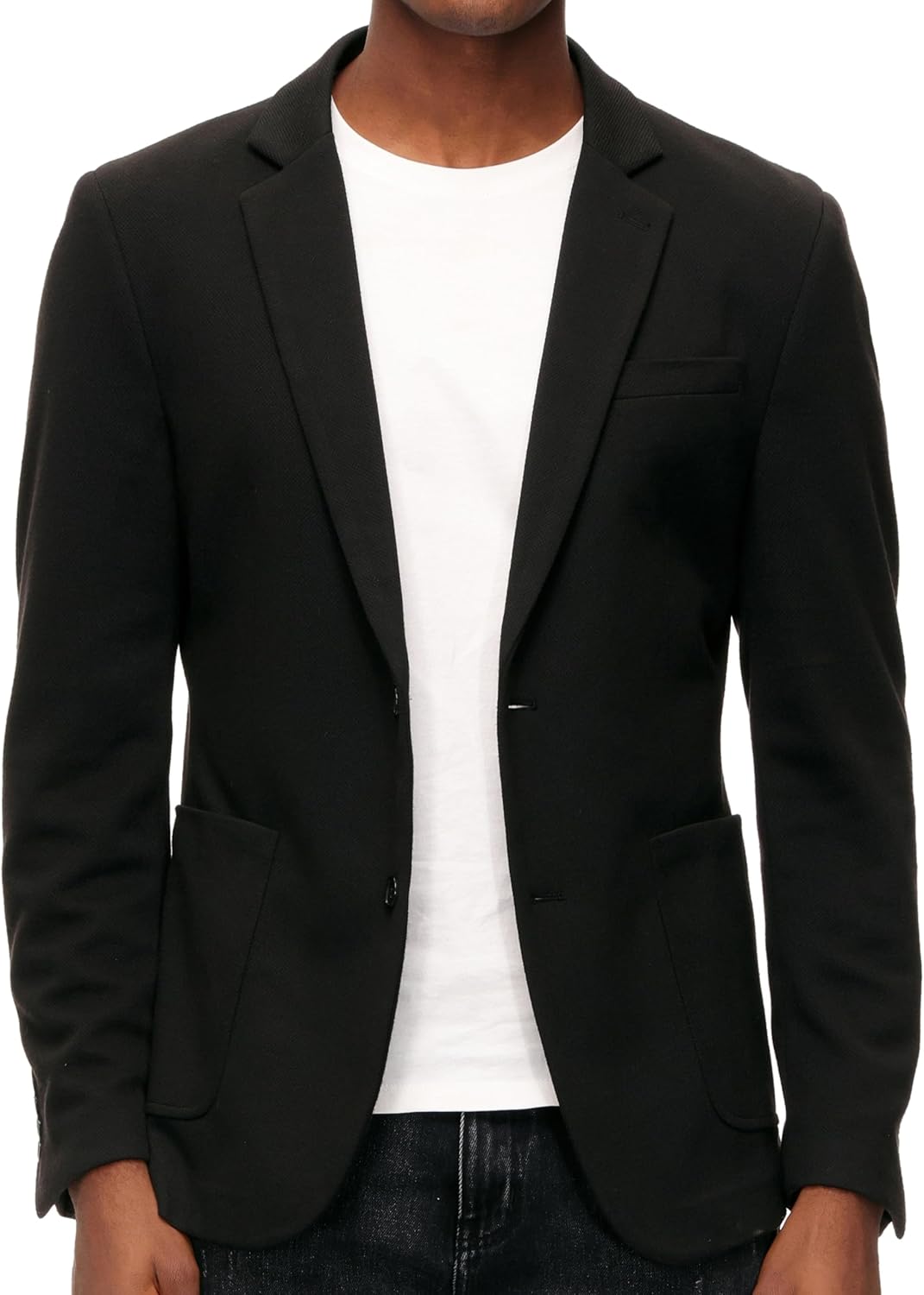 JONES Men's Casual Knit Blazer Suit Jackets