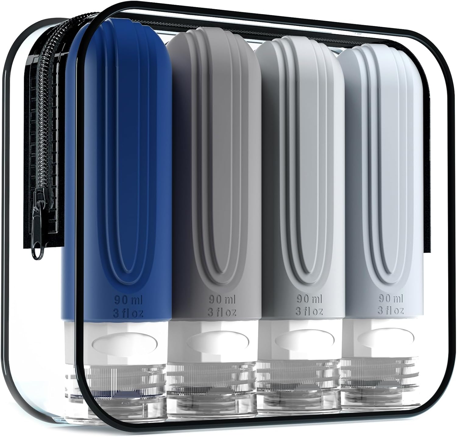 TSA Approved 3oz Leak-Proof Travel Bottles