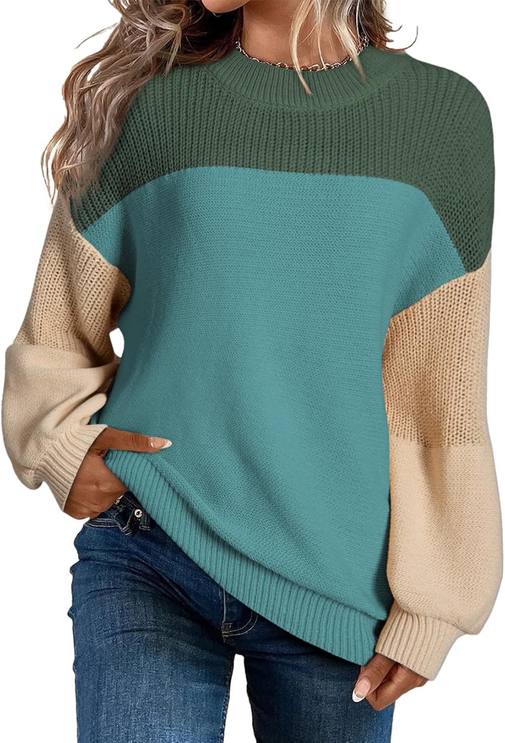 Dokotoo Women's Casual Long Sleeve Sweaters