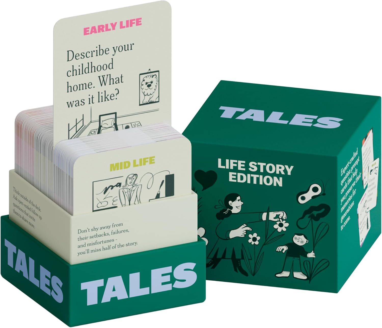 TALES 150 Conversation Cards Family Edition