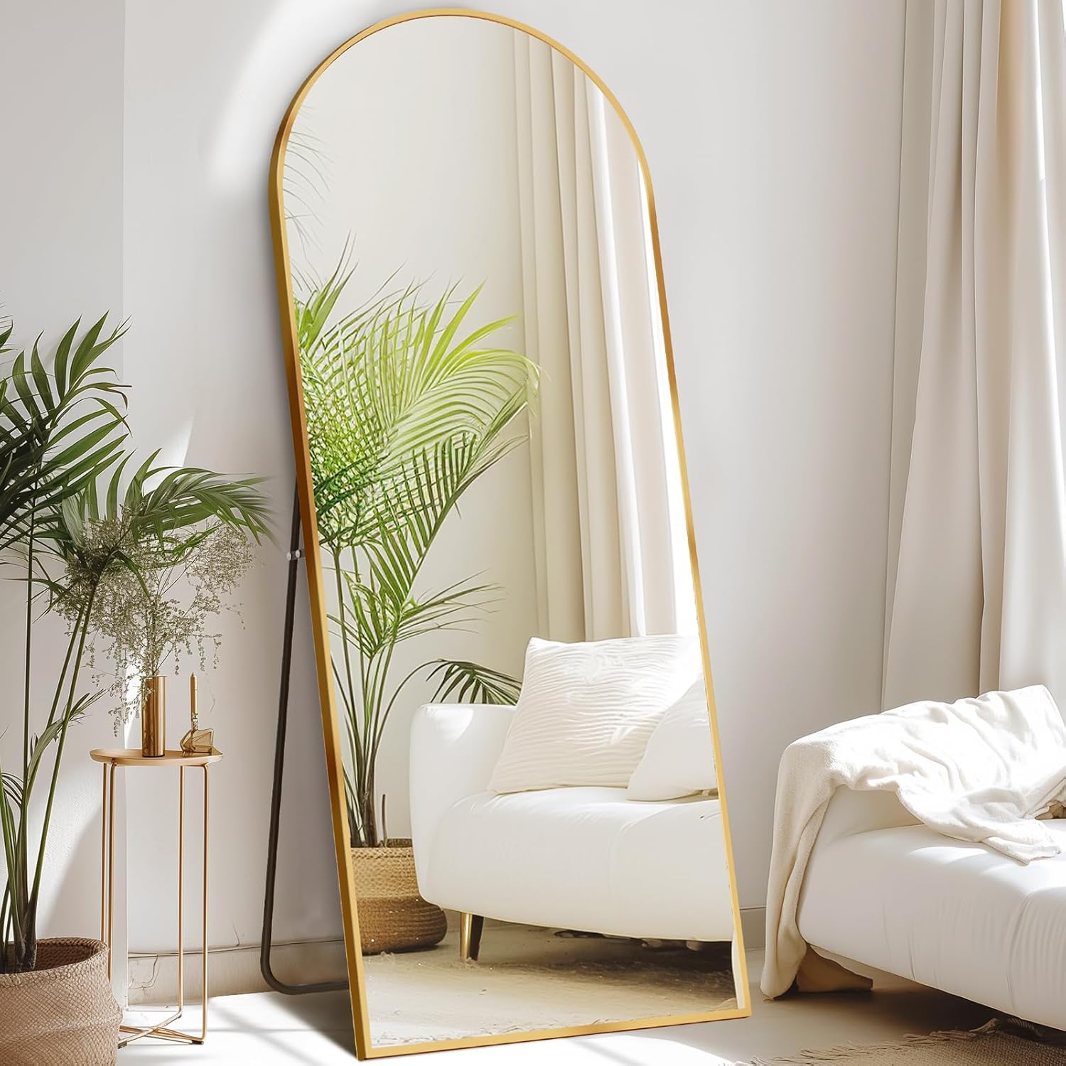 Sweetcrispy Arched Full Body Mirror
