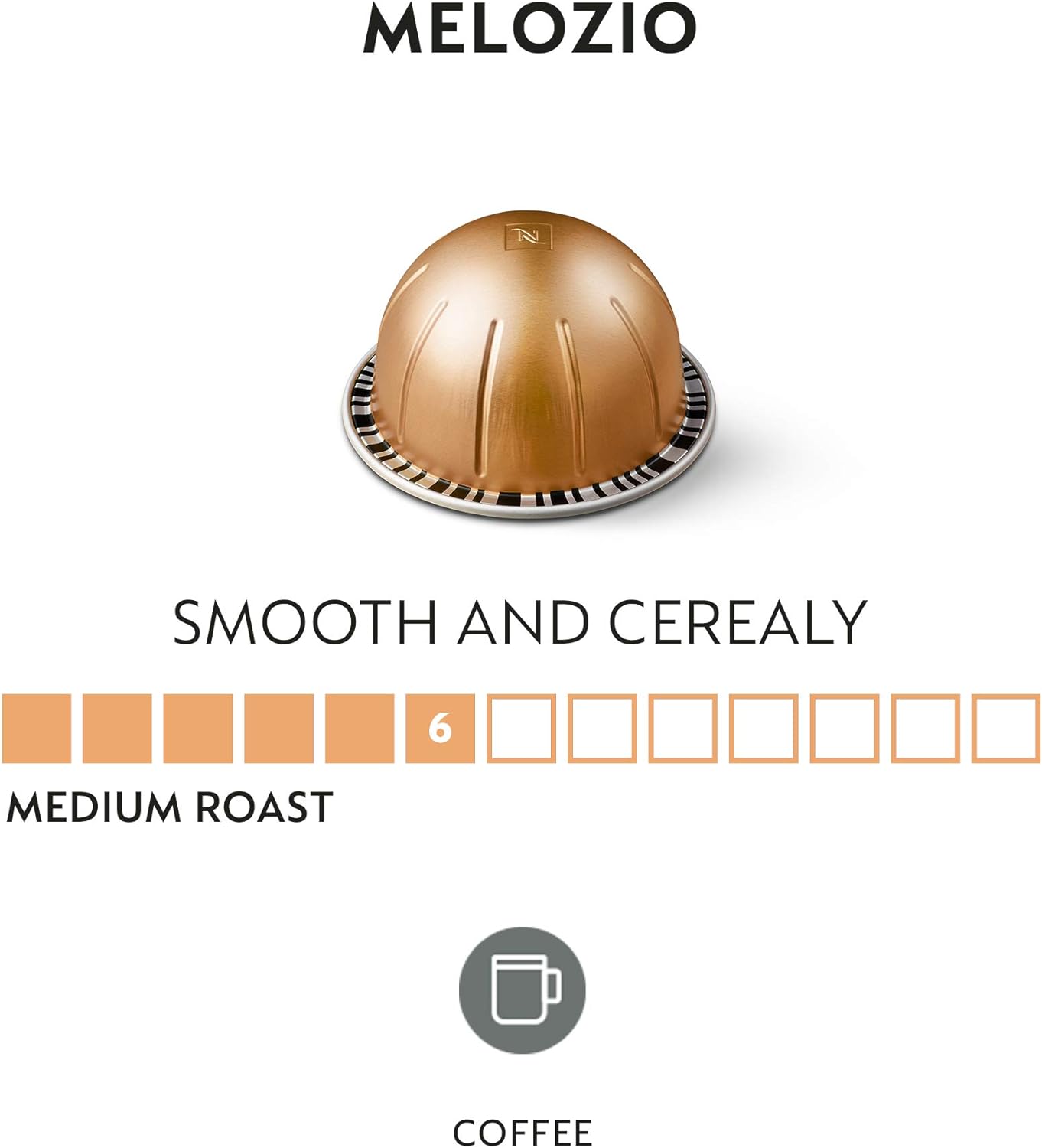 Nespresso Vertuo Melozio Coffee Pods