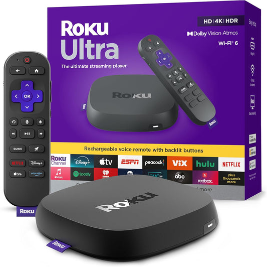 Roku Ultra 4K HDR Streaming Device