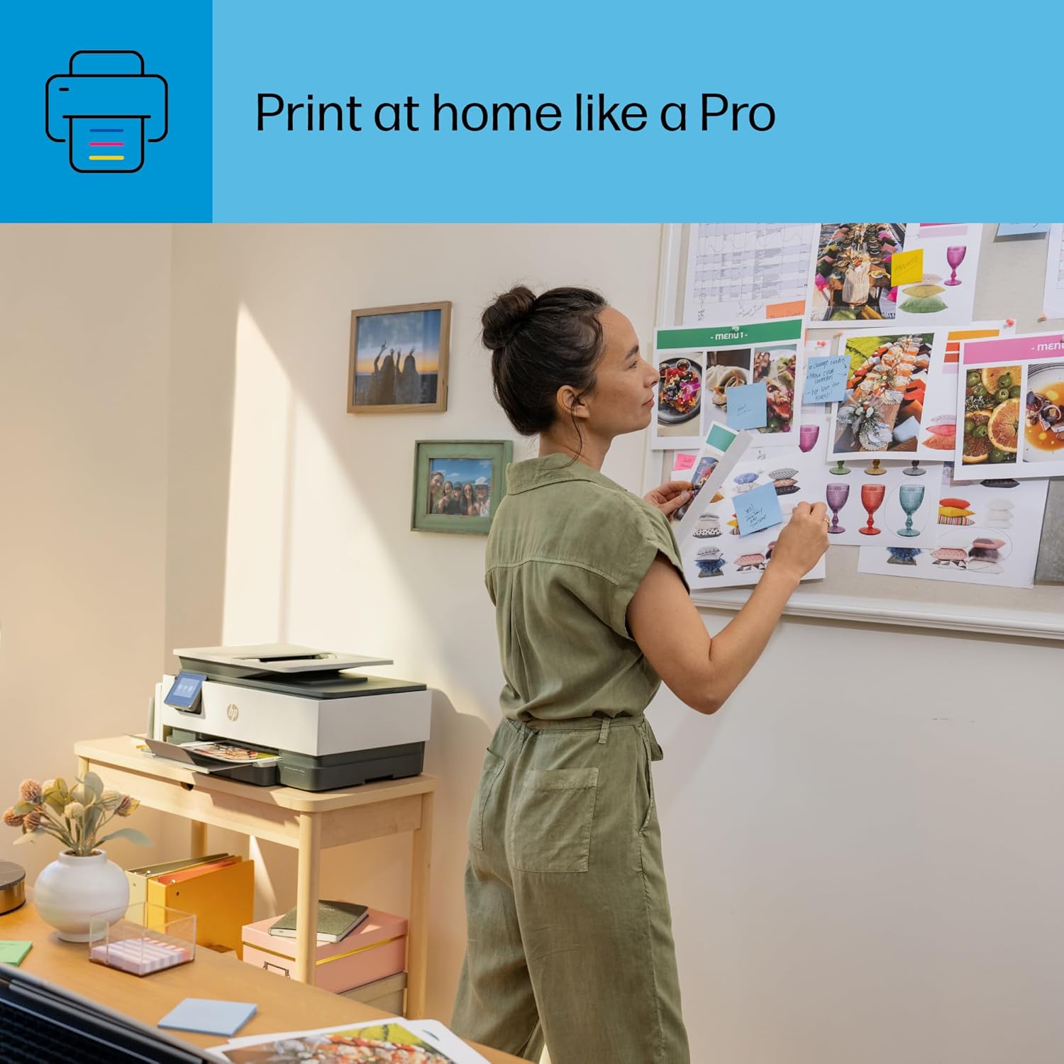 HP OfficeJet Pro Wireless All-in-One Color Inkjet Printer