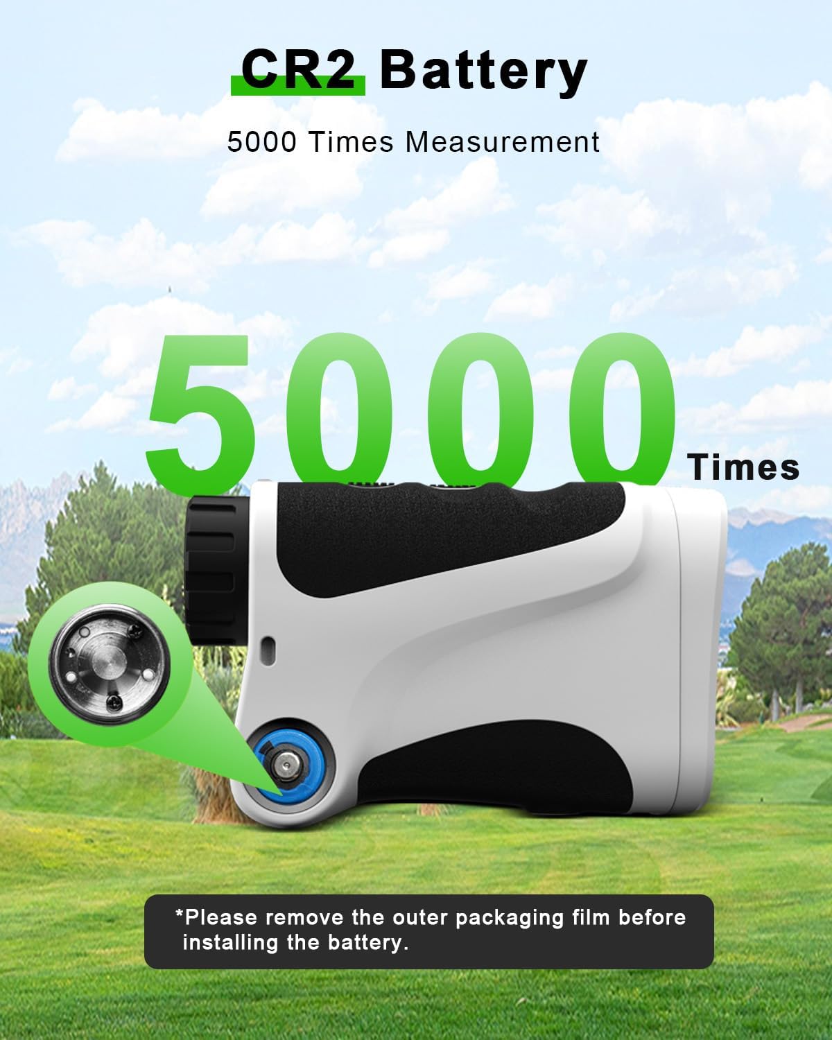 Golf Rangefinder Yards Golfing 6X Magnification