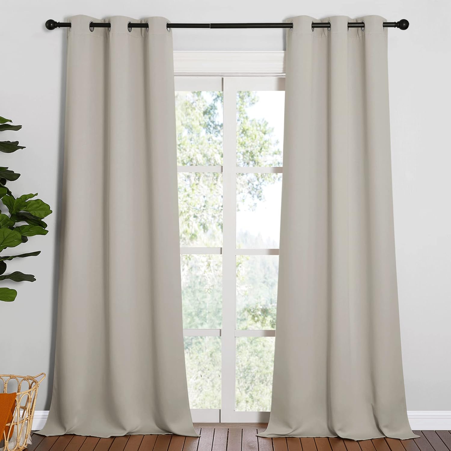 NICETOWN Halloween Blackout Curtains