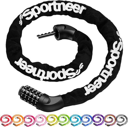 Sportneer Bike Lock 5-Digit Combination