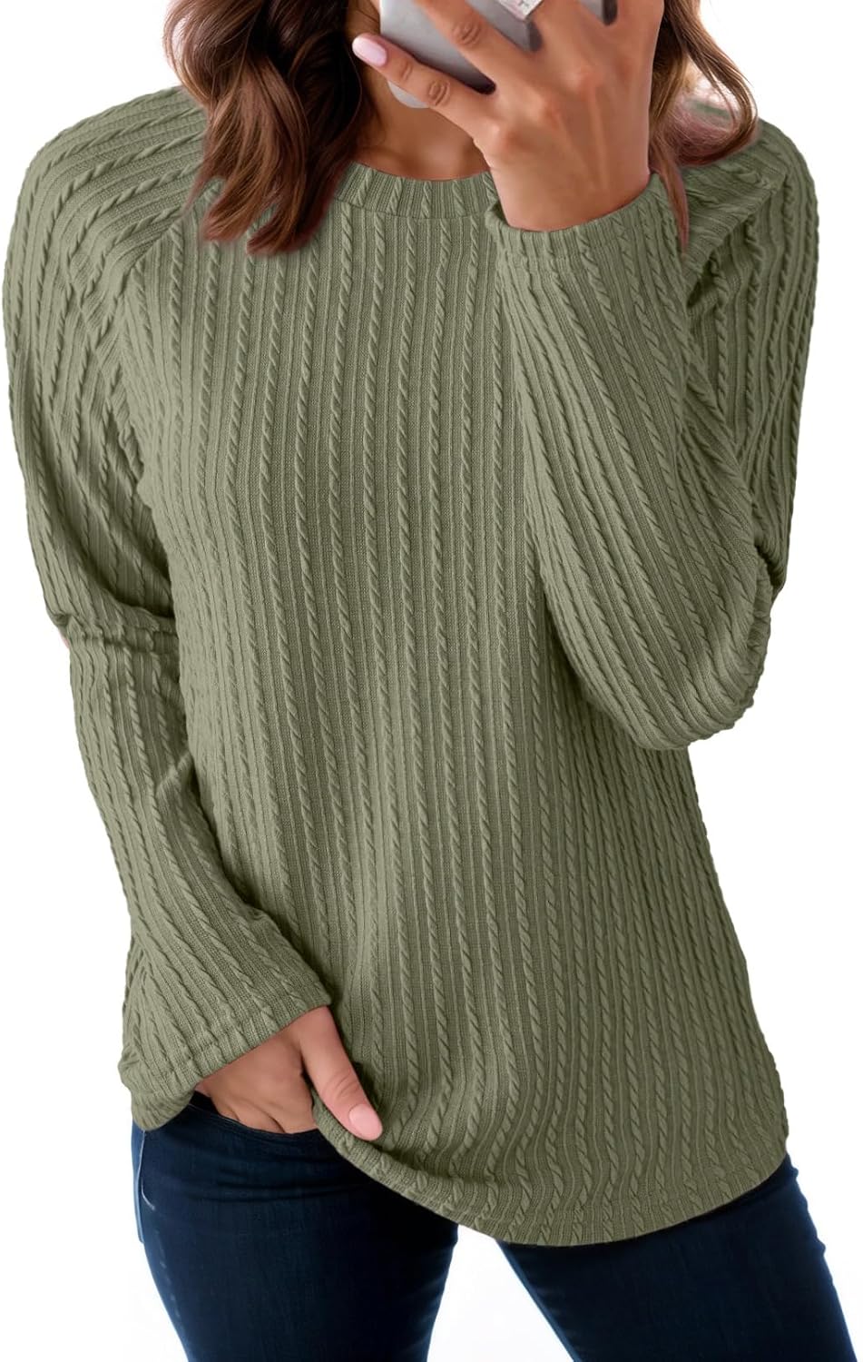 Dokotoo Womens Tops Long Sleeve Lightweight Shirts