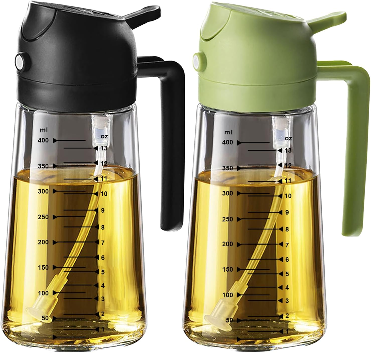 TrendPlain 16oz/470ml Glass Olive Oil Sprayer for Cooking