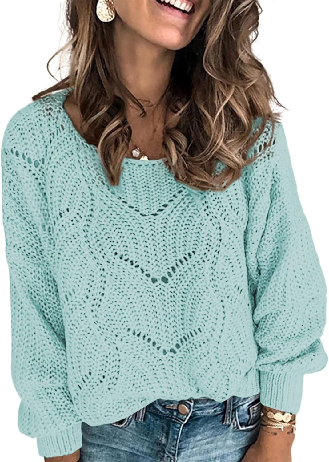 Dokotoo Womens Sweaters 2025 Crewneck