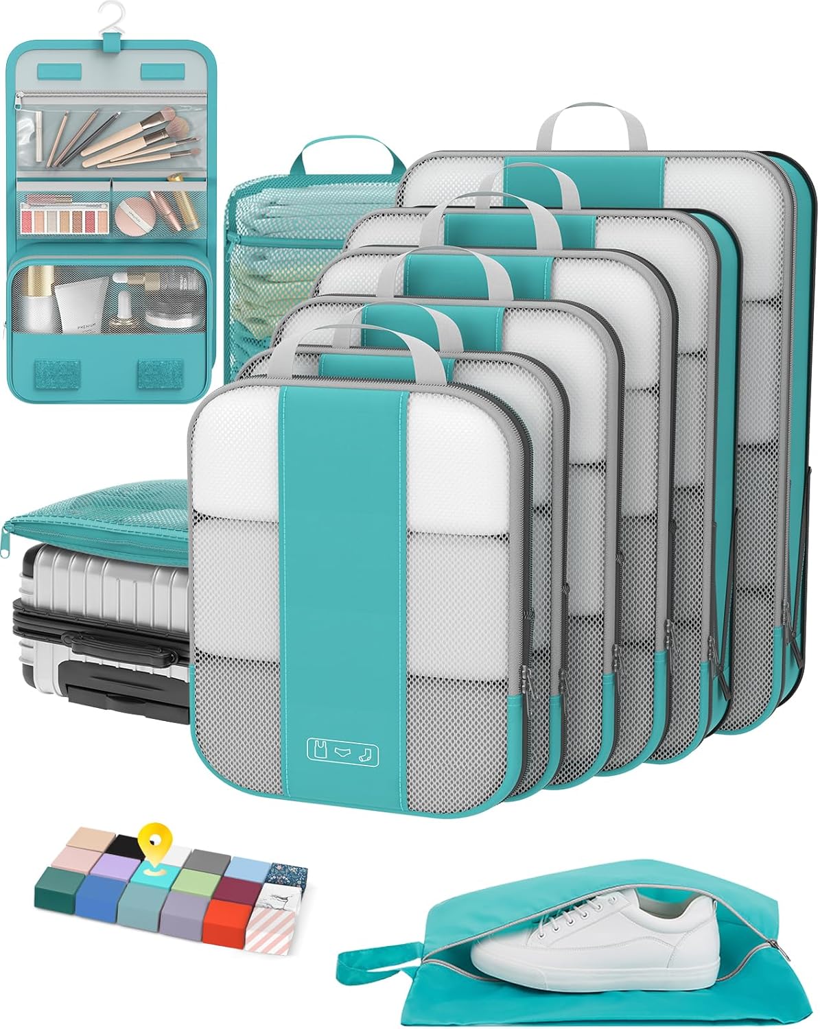 OlarHike 10 Compression Packing Cubes