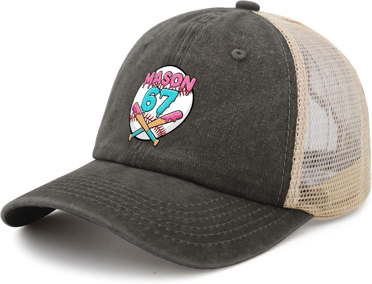 Casual Beach Trucker Cap for Son