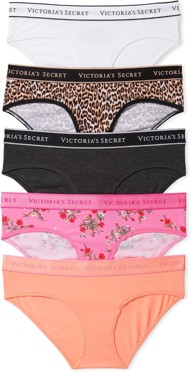 Victoria's Secret Women's Cotton Logo Hipster Underwear