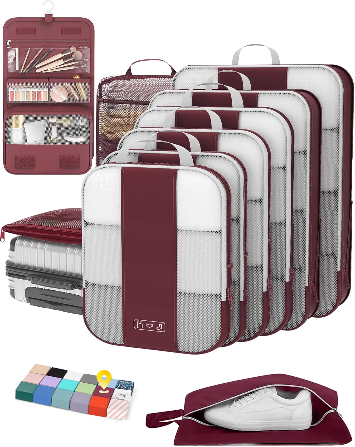OlarHike 10 Compression Packing Cubes