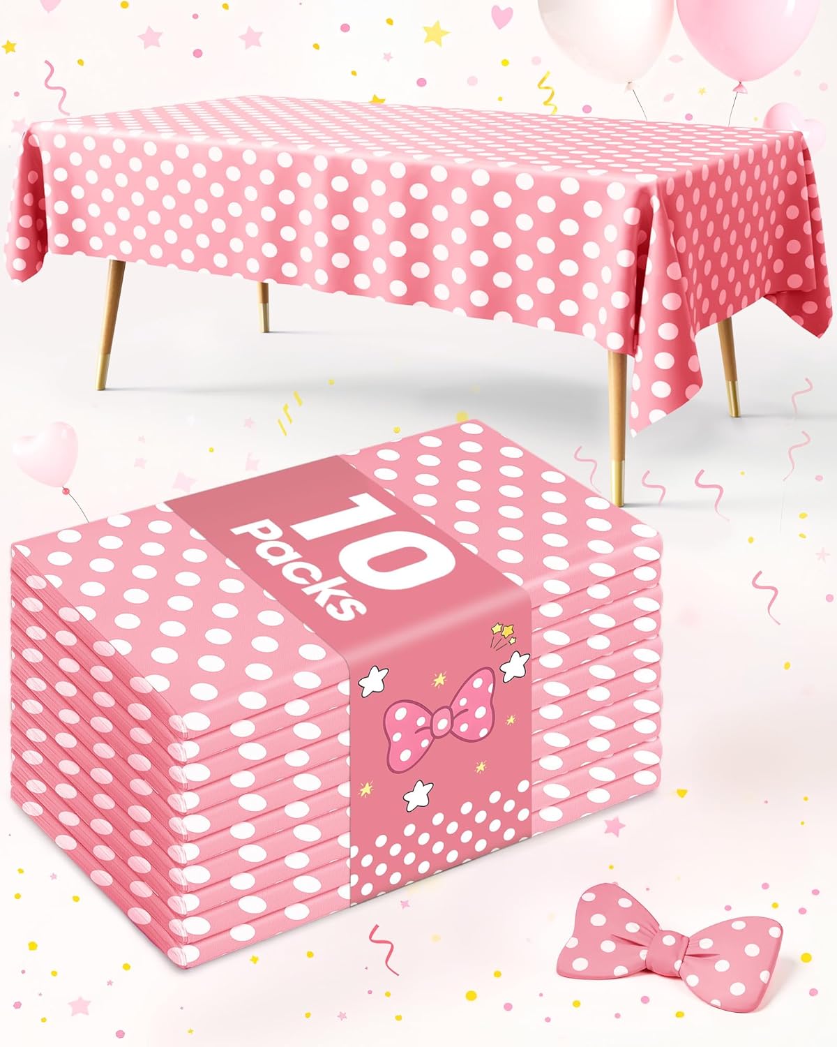 Pureegg Disposable Plastic Tablecloths