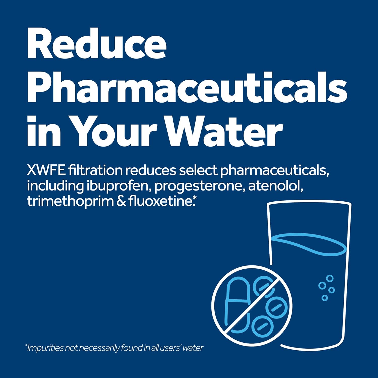 GE XWFE Refrigerator Water Filter Genuine Replacement