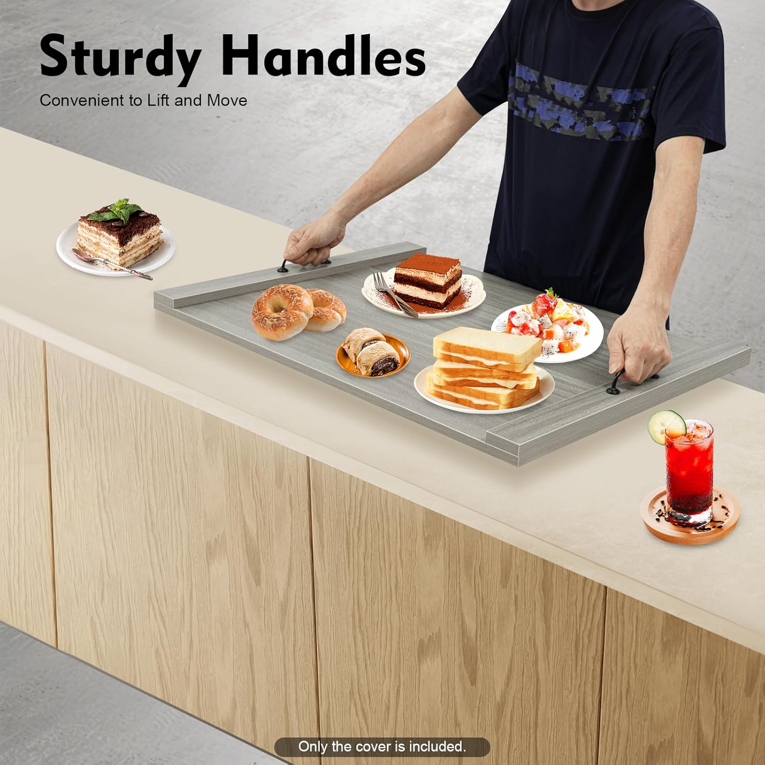 Wood Stove Burner Cover for Gas Electric