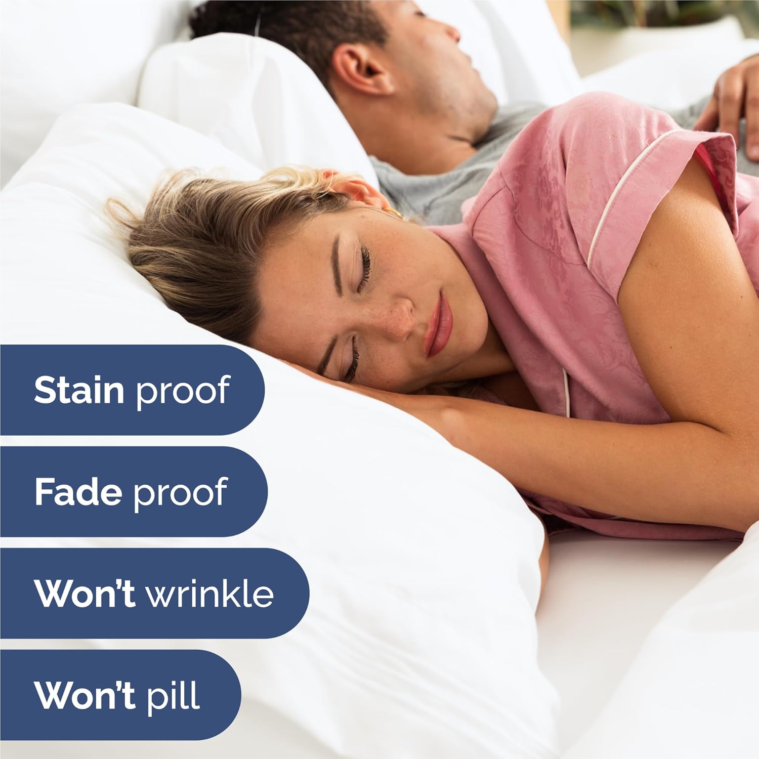 King Size Comfy Breathable & Cooling Bed Sheets Set