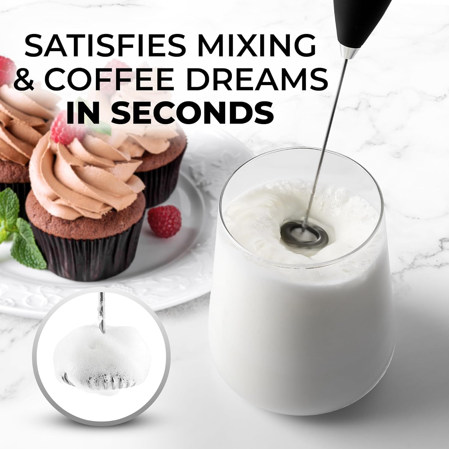 Zulay Powerful Milk Frother