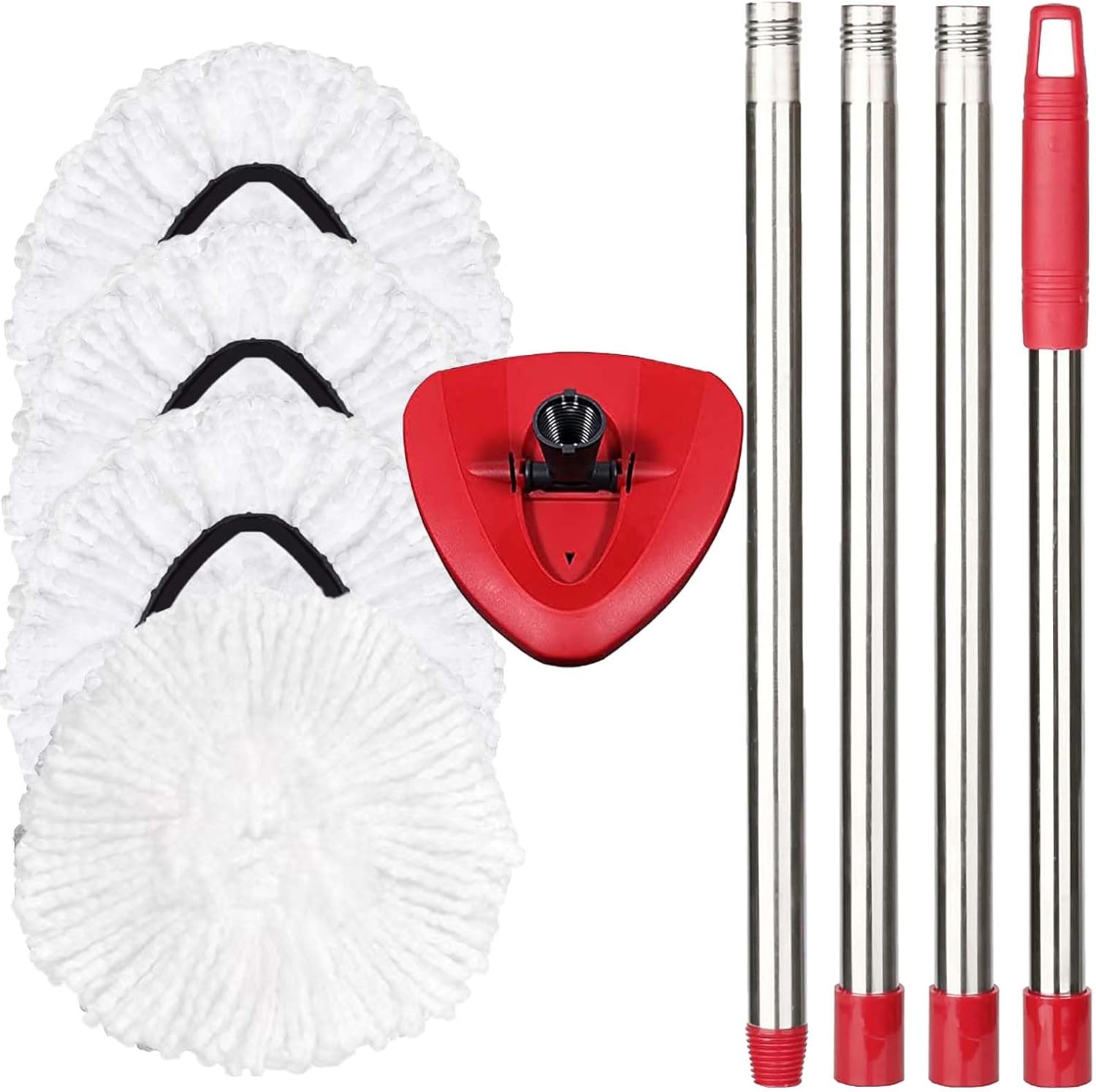 Spin Mop Replacement Head Mop Refill Compatible