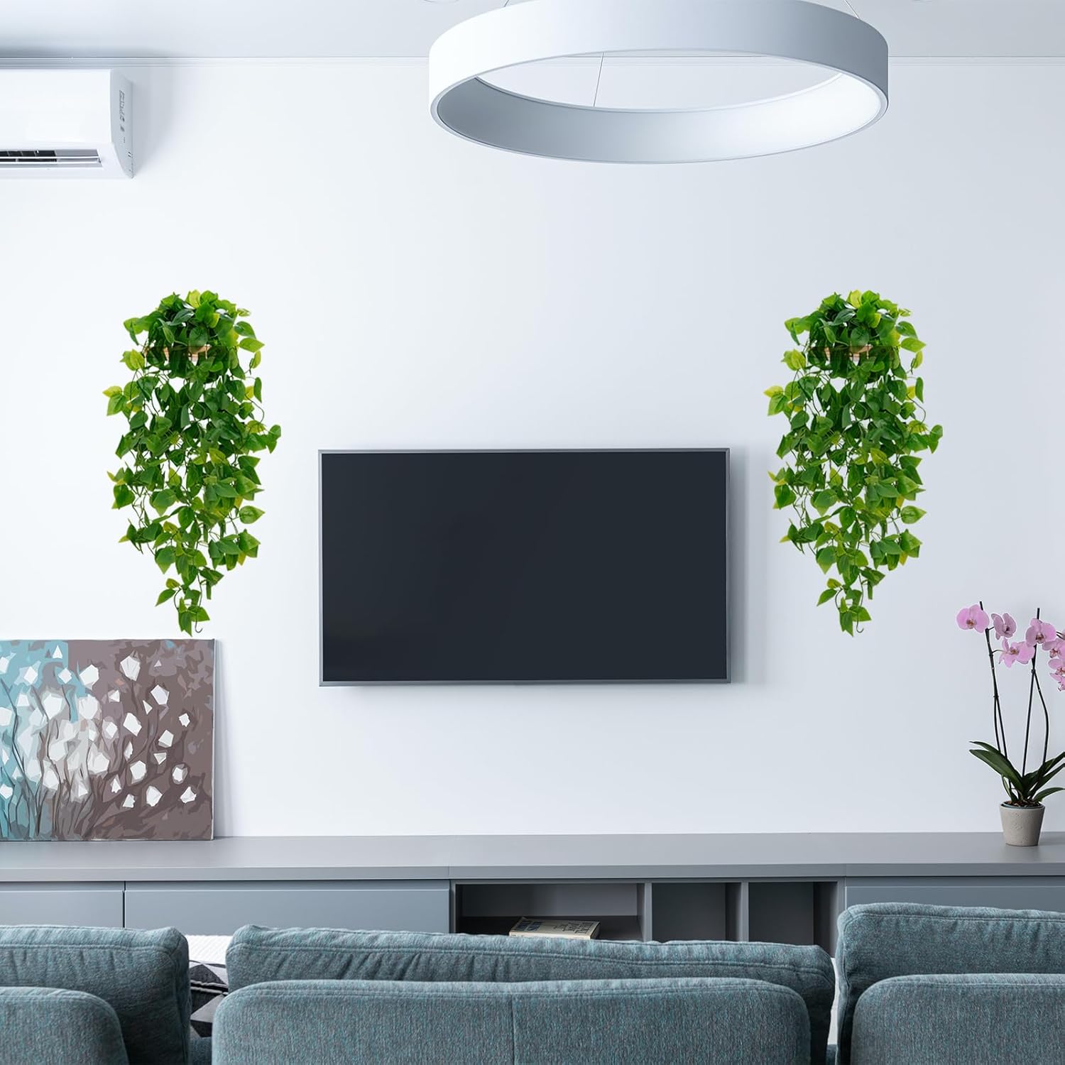 BLEUM CADE Fake Artificial Hanging Plant