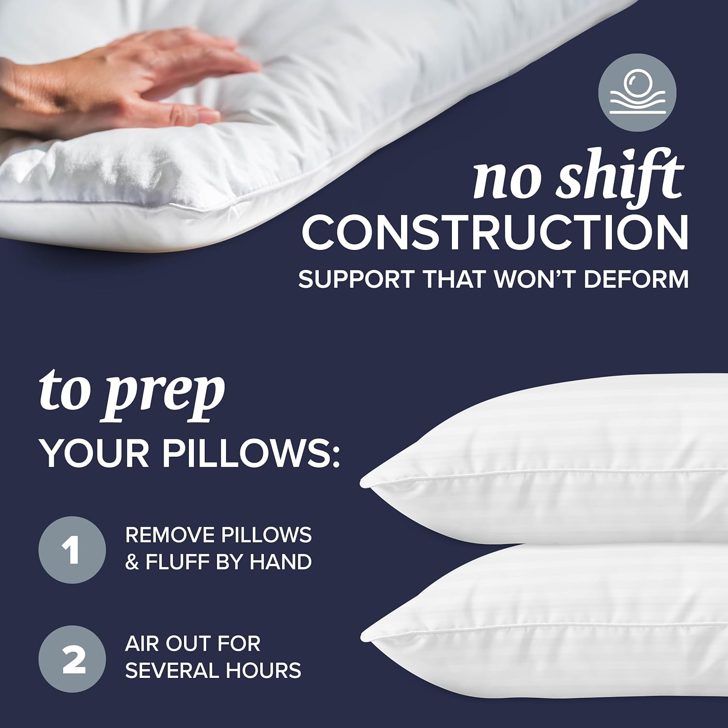 Beckham Hotel Collection Bed Pillows Set