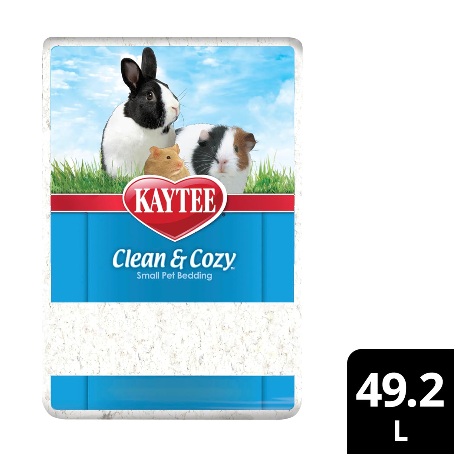 Kaytee Clean & Cozy White Paper Bedding for Small Pets