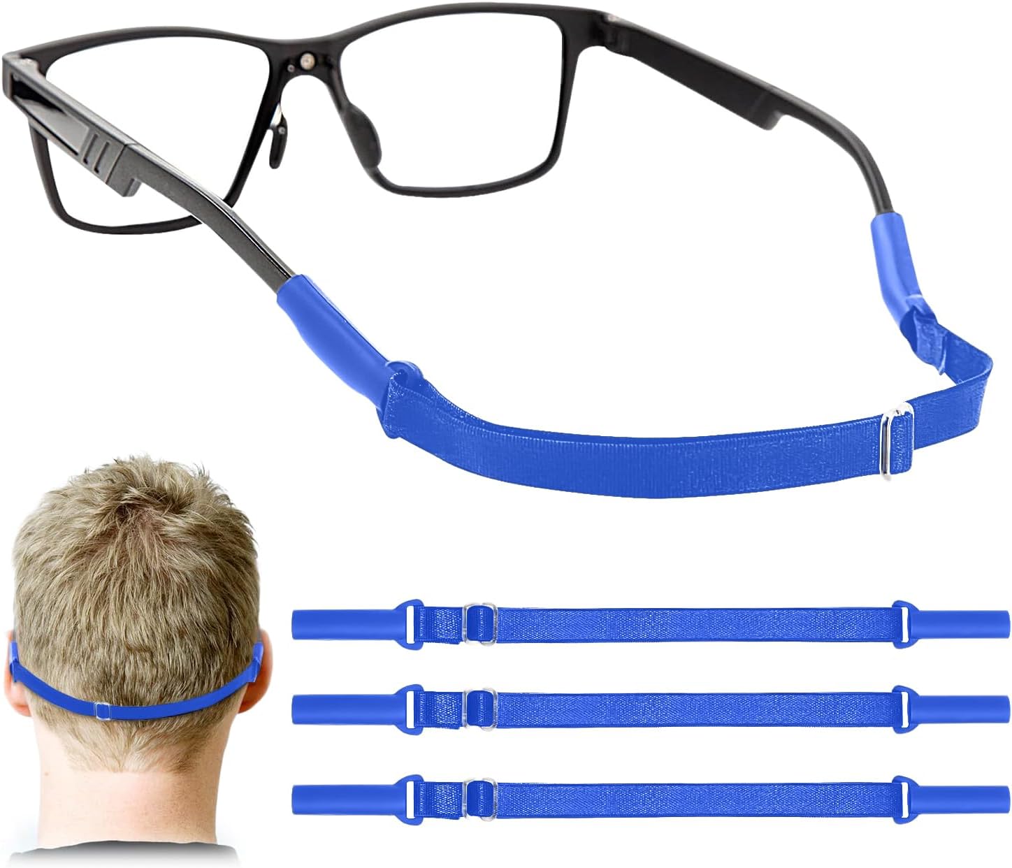 Adjustable Glasses Straps No Tail Eyewear Retainer for Men