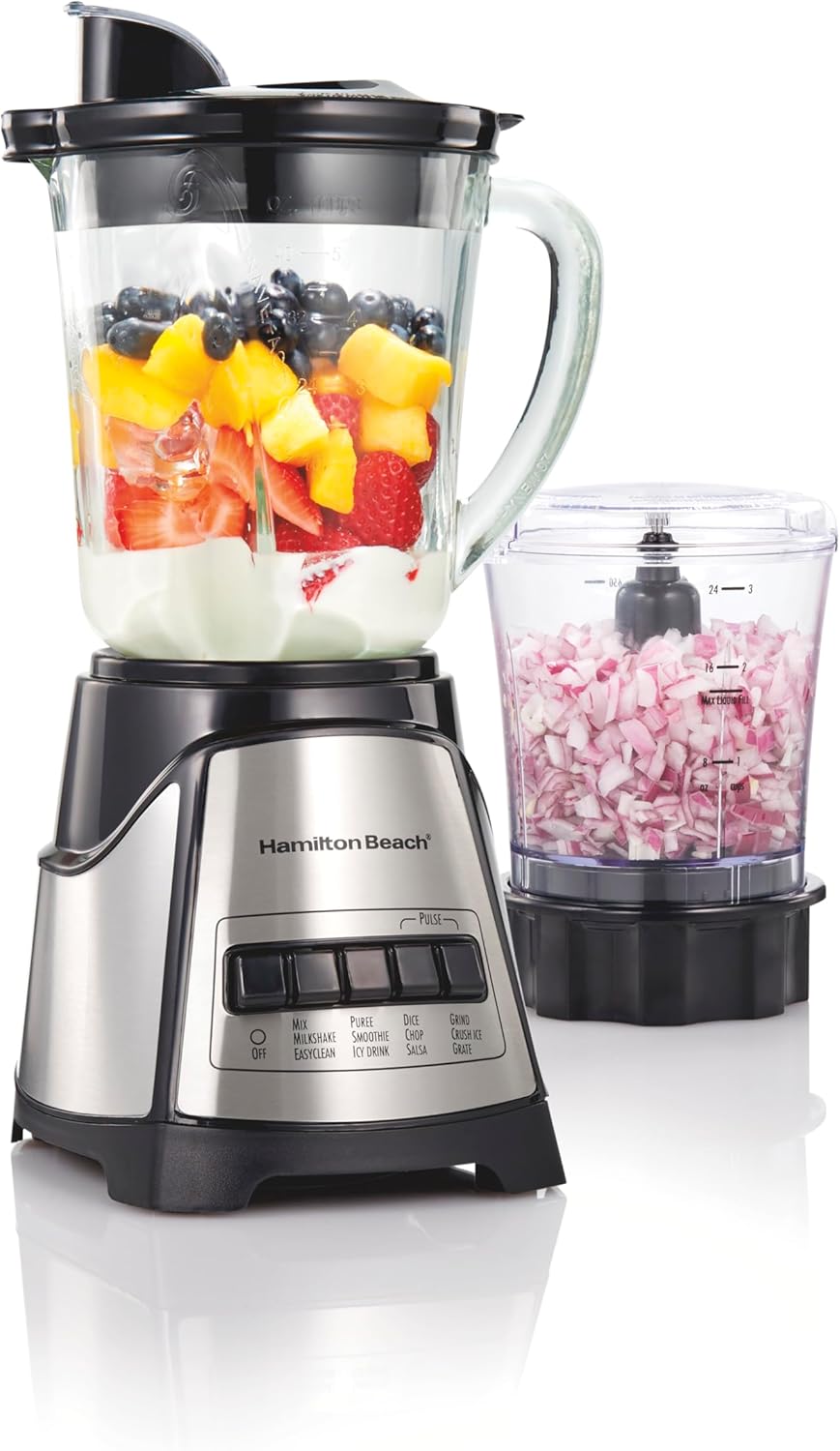Hamilton Beach Power Elite Blender – 40oz Glass