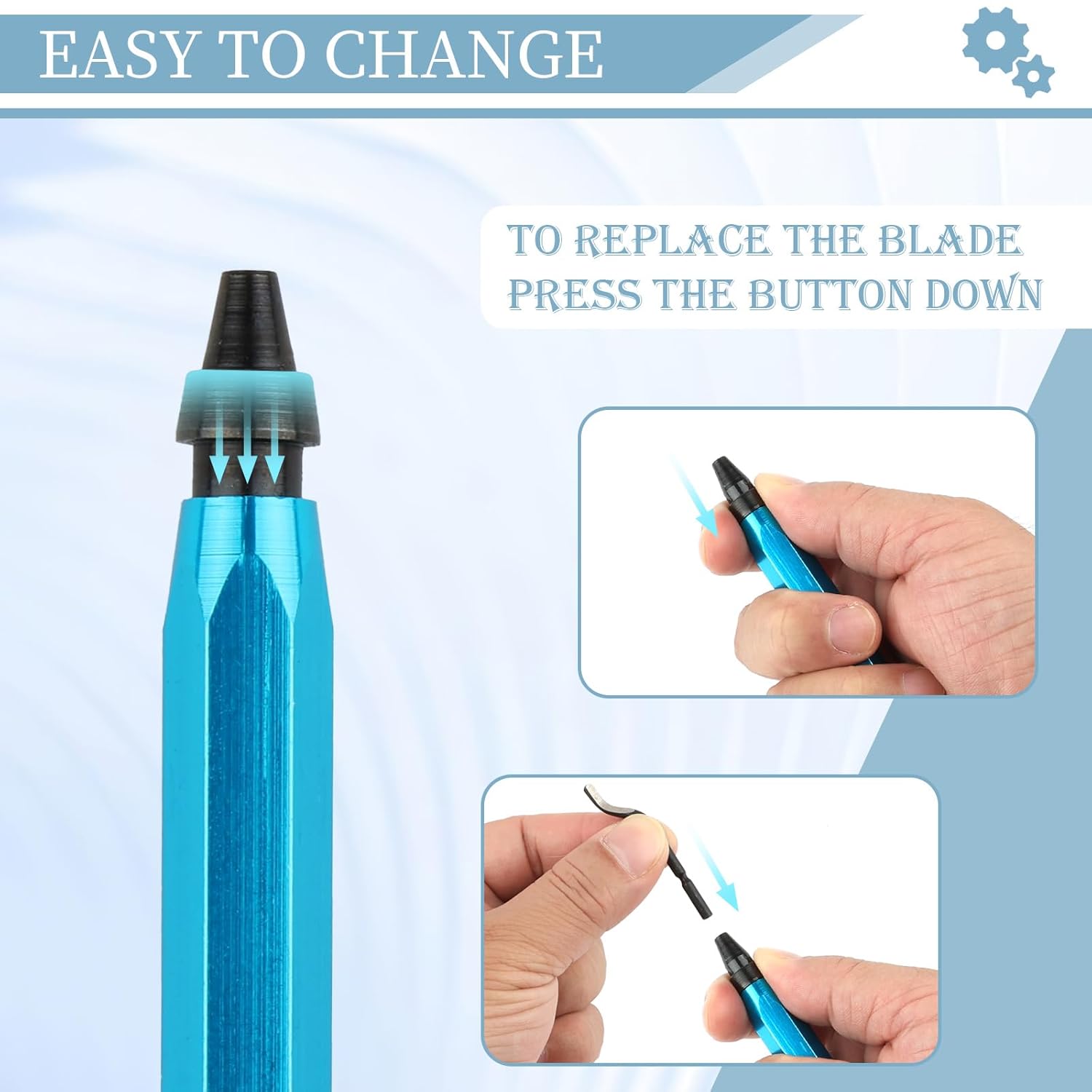 Precision Deburring Tool with Extra Blades