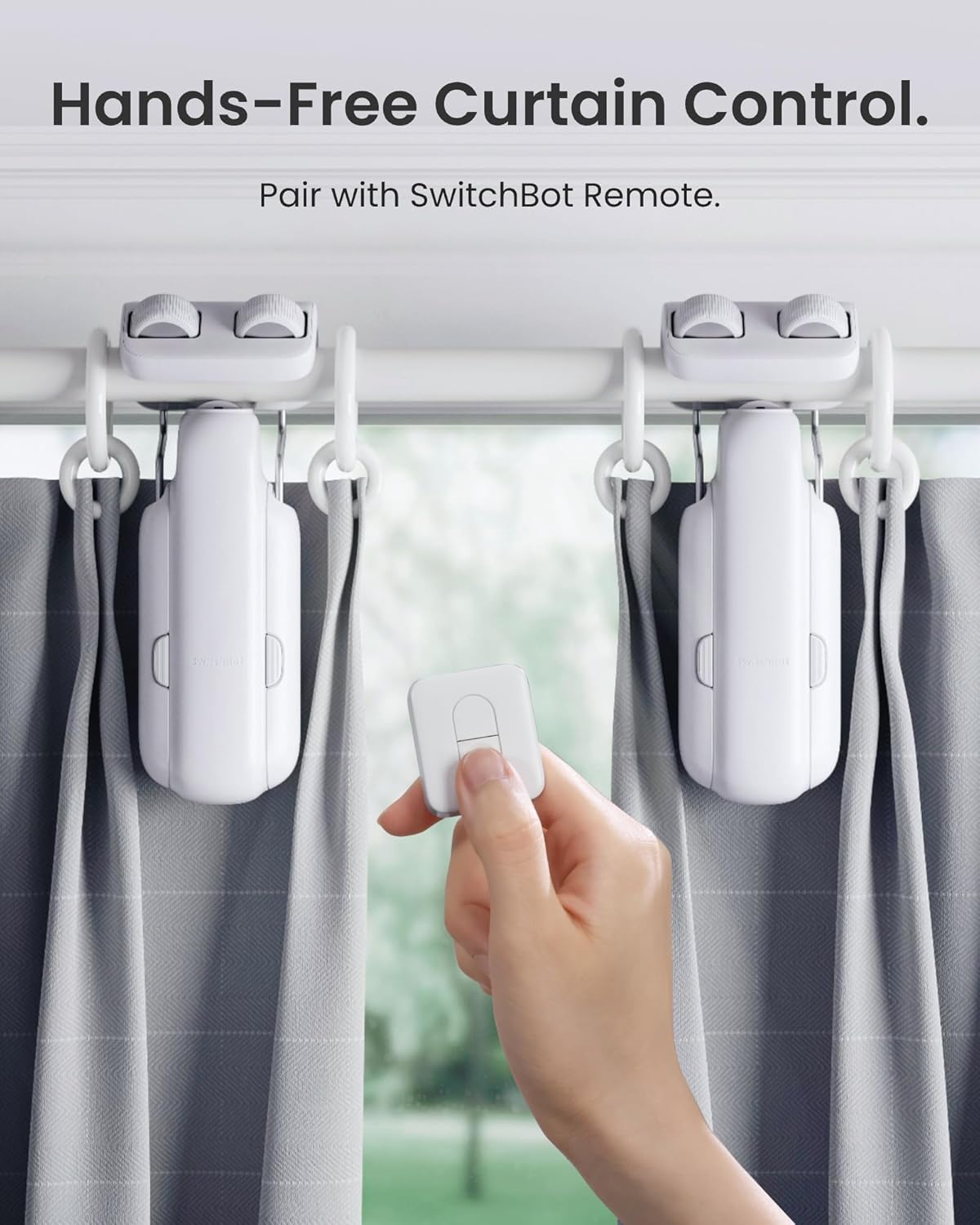 SwitchBot Automatic Curtain Opener Bluetooth Remote