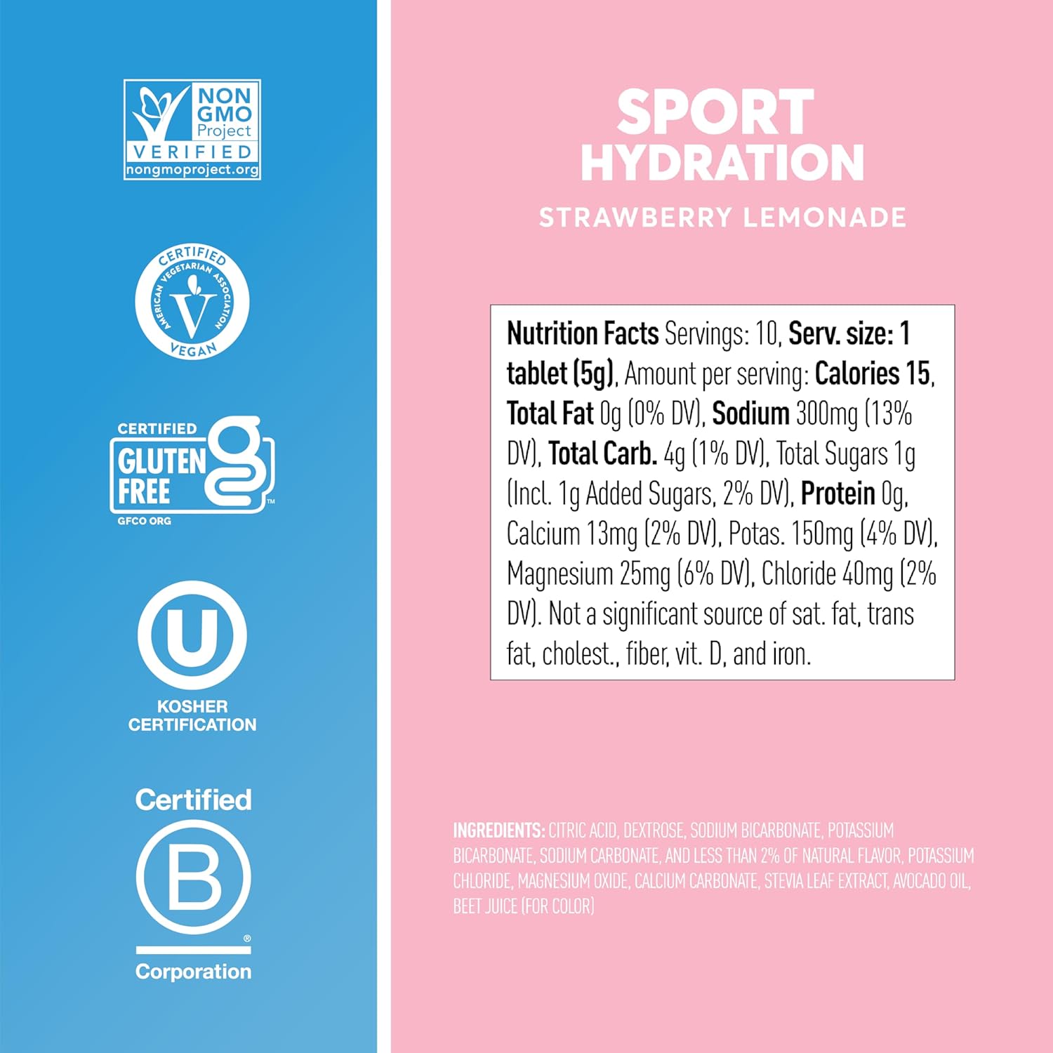 Nuun Sport Electrolyte Tablets with Magnesium