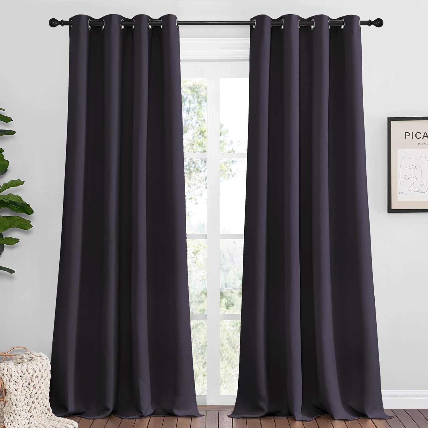 NICETOWN Halloween Blackout Curtains