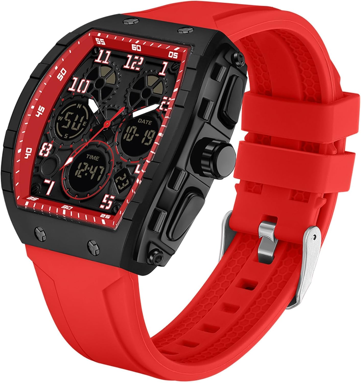 Watches for Men Unique Rectangle Relojes para