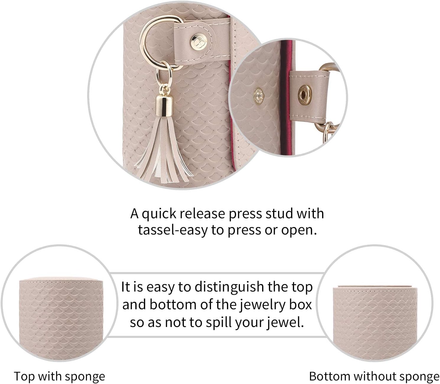 Vlando Viaggio Small Jewelry Case Box