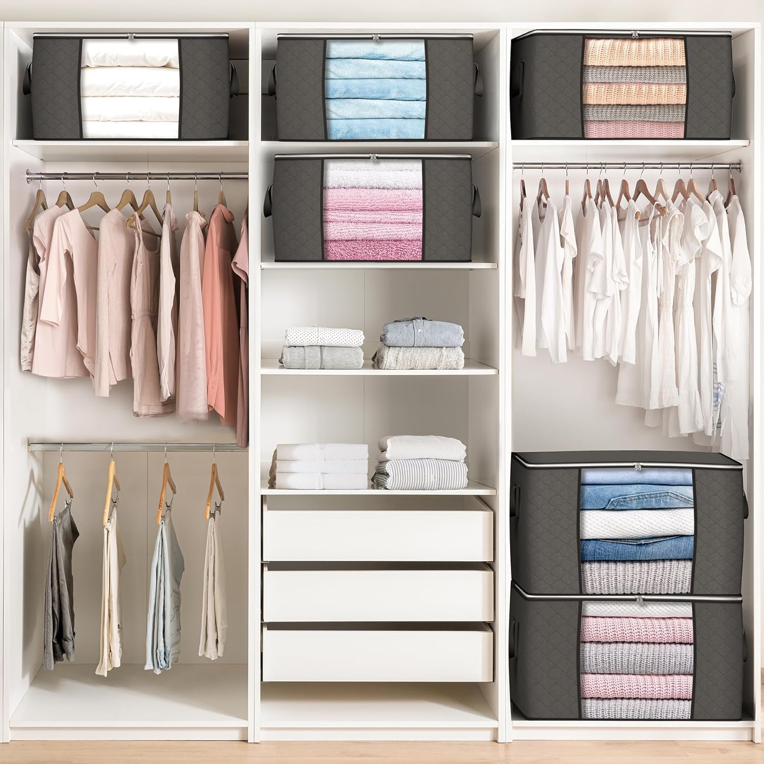 90L Large Clothes Storage Bags