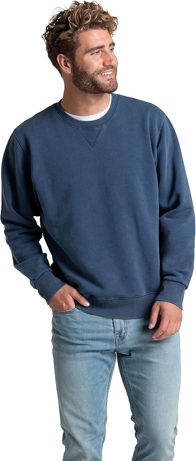 Fruit of the Loom Men's Eversoft Fleece Crewneck Sweatshirts