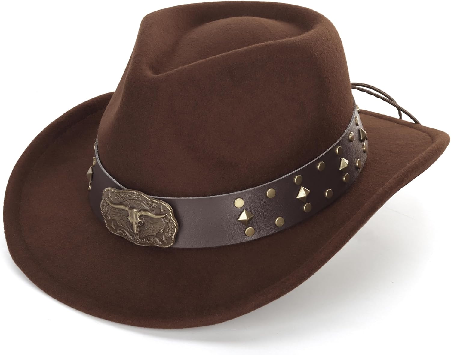 Kids-Cowboy-Bull-Head-Hats Boys Girls Western-HatsToddler