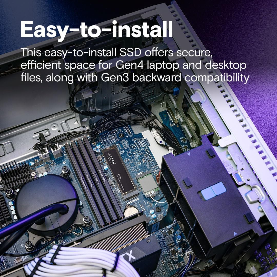 Crucial P310 1TB NVMe M.2 PCIe Gen4 SSD