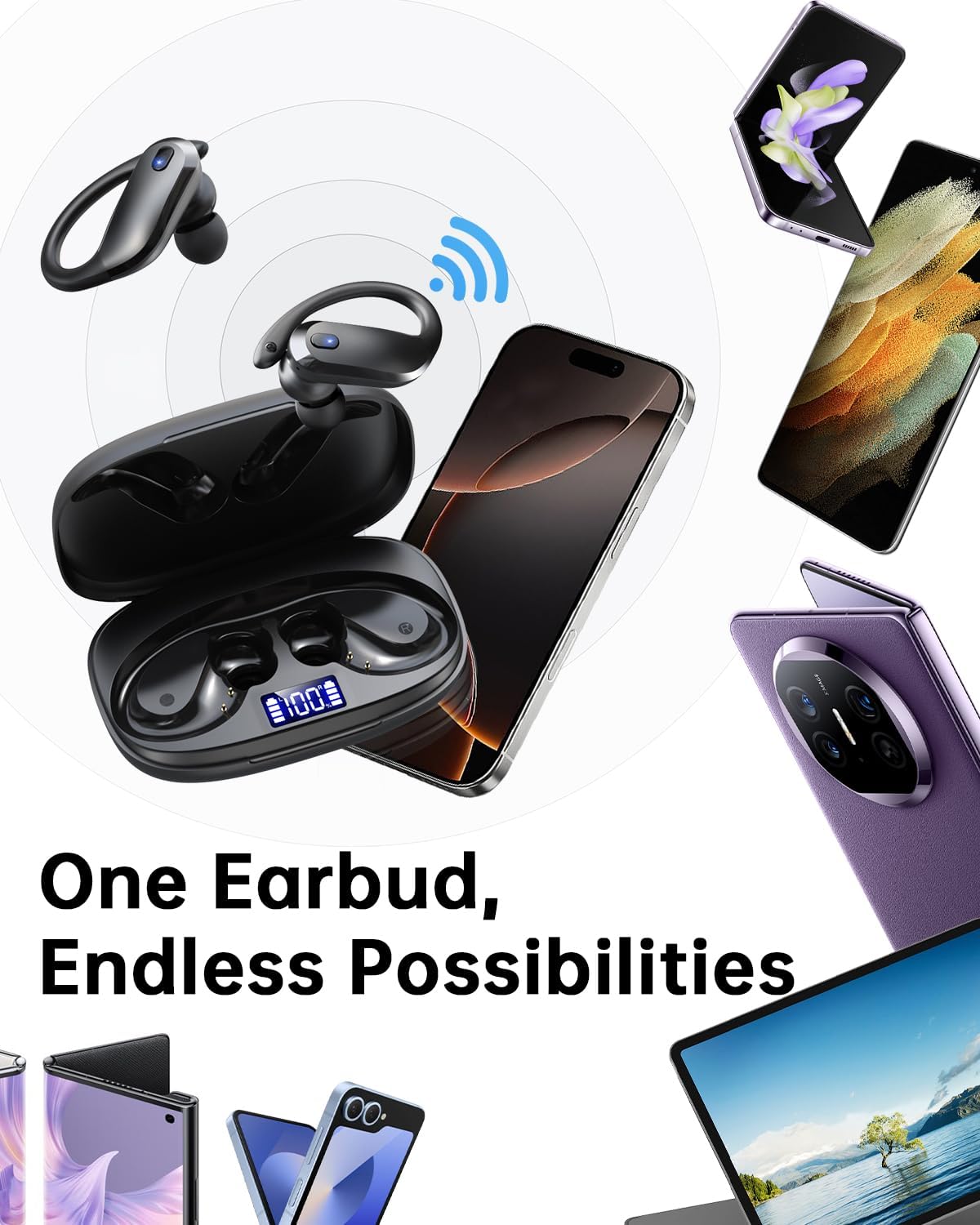 NDO Wireless Earbuds Bluetooth
