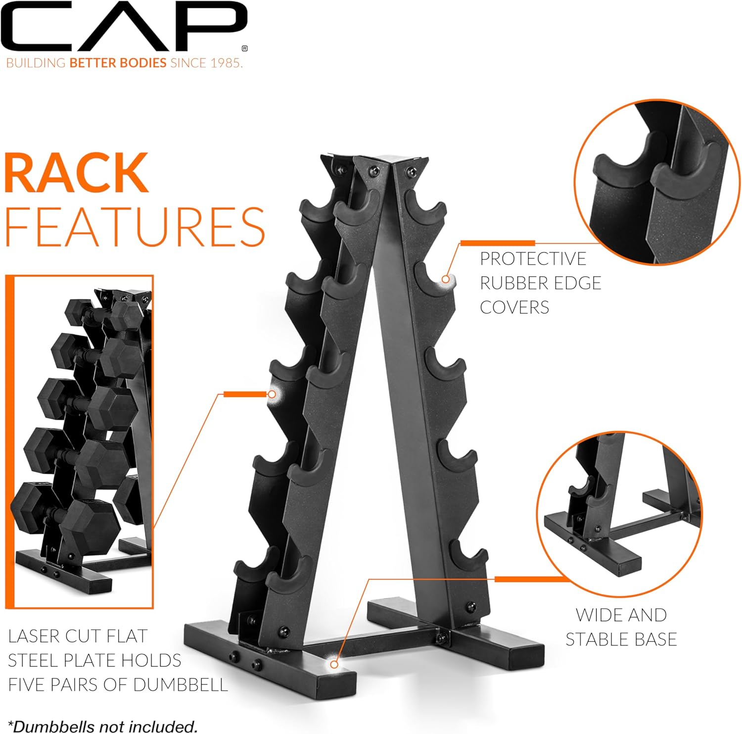 CAP Barbell A-Frame Dumbbell Weight Rack